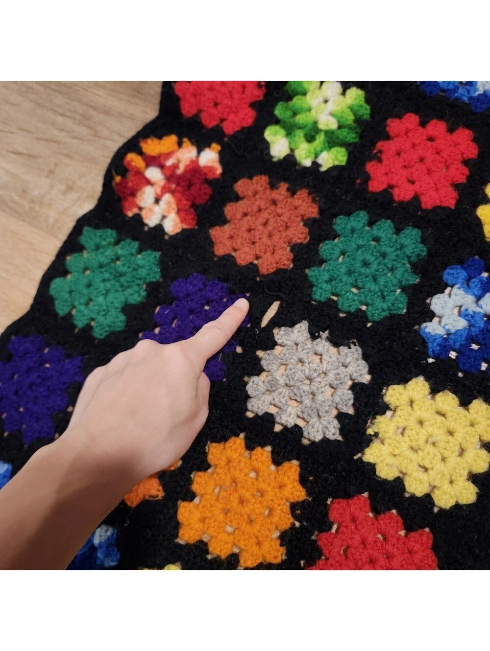 Granny Square Afghan 